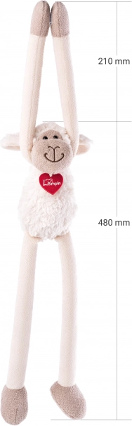 Plysset Fåret Olivia Hug Me 70 cm