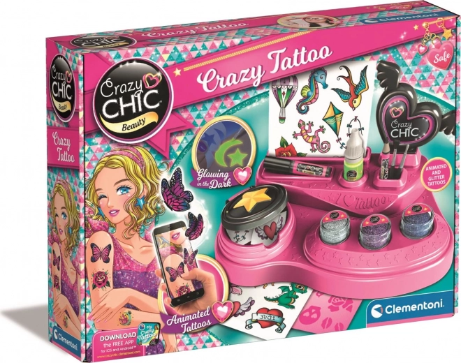 CLEMENTONI Crazy Chic Skøre tatoveringer