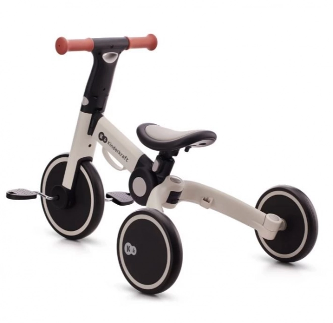 Tre-hjulet cykel 4TRIKE SØLVGRÅ