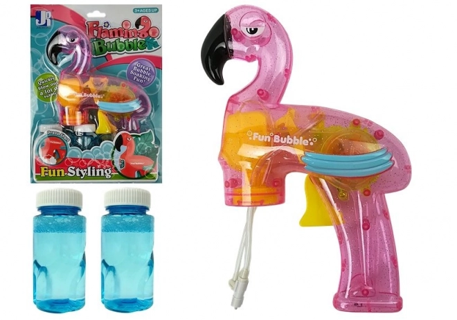 Flamingo boblepistol lyserød