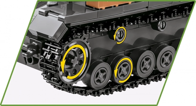 COBI 3127 Anden Verdenskrig Tysk tank Panzerkampfwagen IV Ausf. G 1:35
