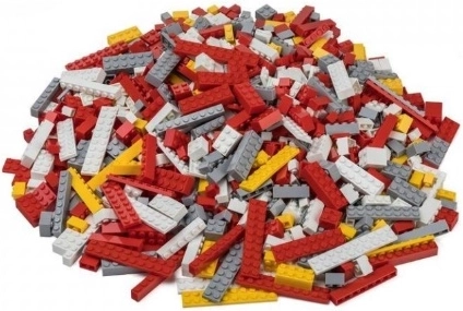 Byggesæt brandmænd 1000 stk – L‑W Toys