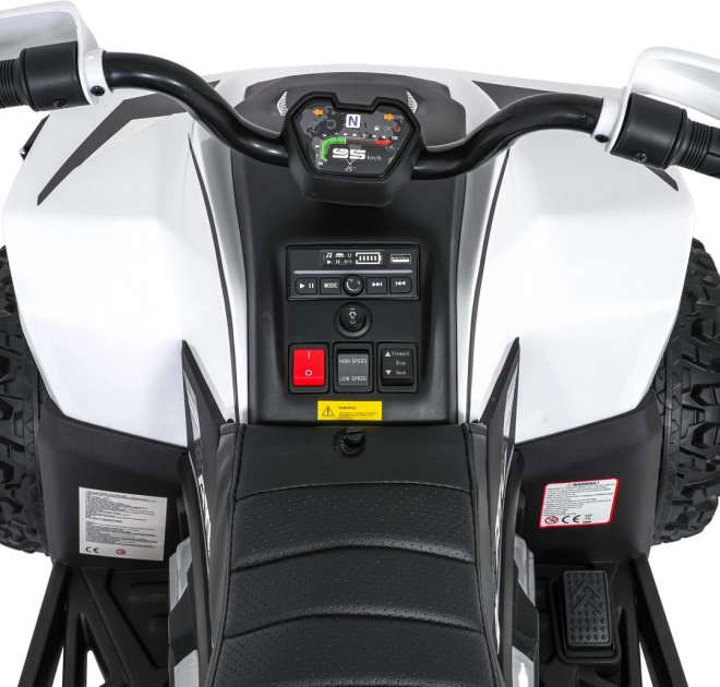 Firehjulet Fast Wheel – Hvid