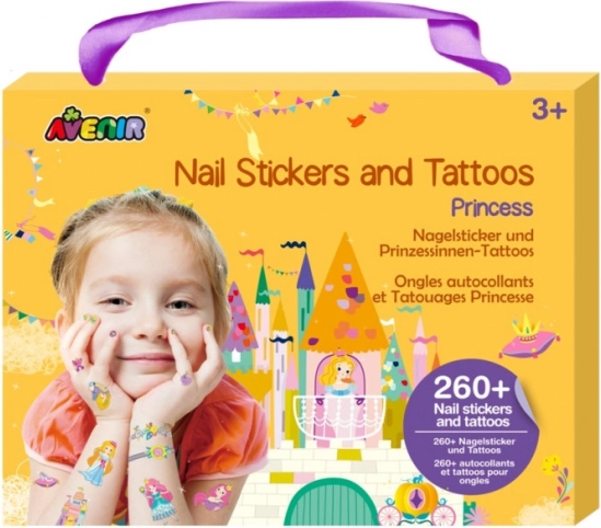 Negleklistermærker og tatoveringer - Prinsesser