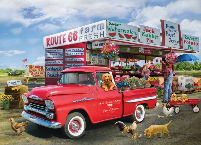 EUROGRAPHICS puslespil Chevrolet Apache 1000 brikker