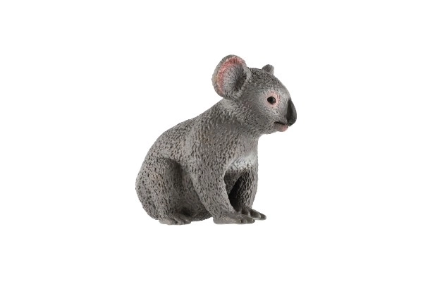 Koala bamsetype zootet plast 8cm i pose