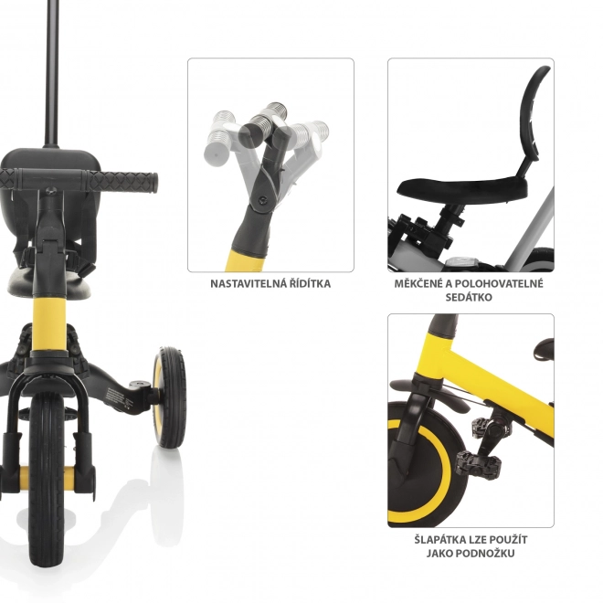 Trekantcykel Razor 3-i-1, Lunar Grå