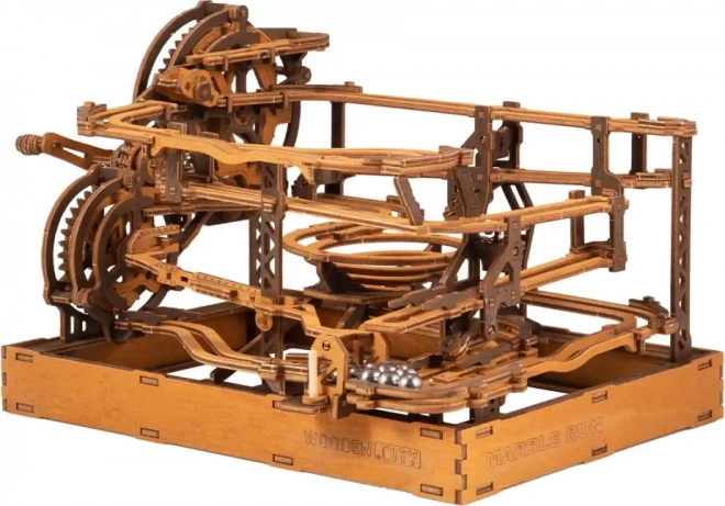 WOODEN CITY 3D træpuslespil Kuglebane 265 dele
