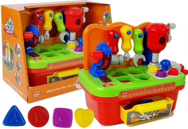 Baby Workshop Sorter værktøjssæt med lyd og lys
