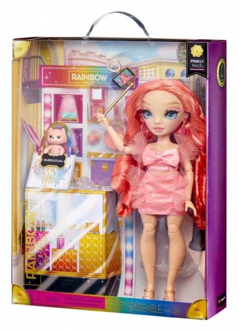 Rainbow High Nye Venner Mode-dukke - Pinkly Paige Pink