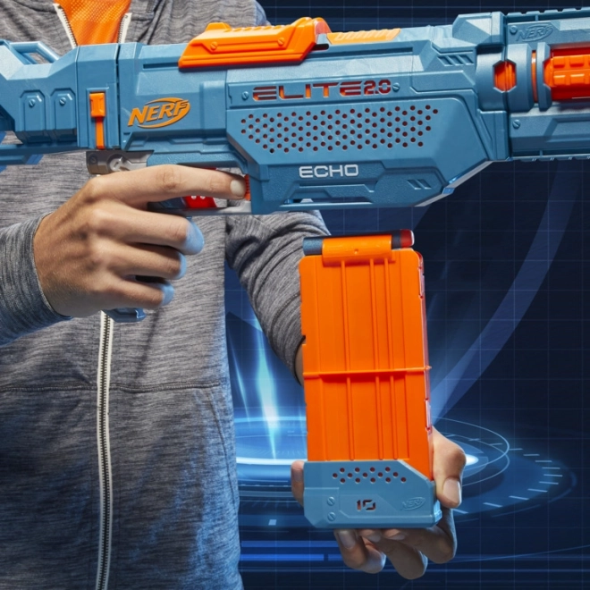 Nerf Pistol Echo CS-10 med tilbehør