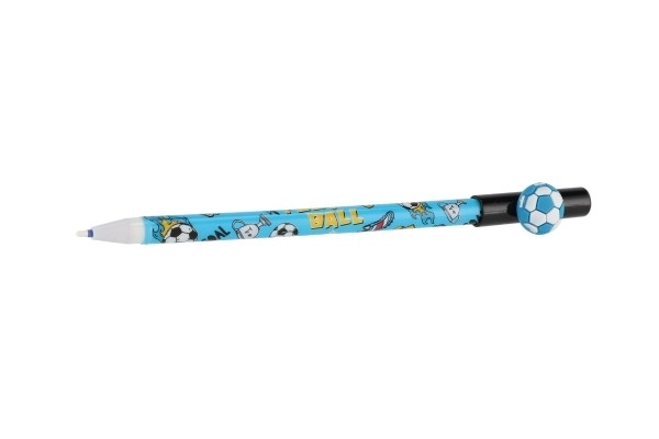 Sletbart pen oval fodbold 16cm plast 6 farver 36stk i kassen