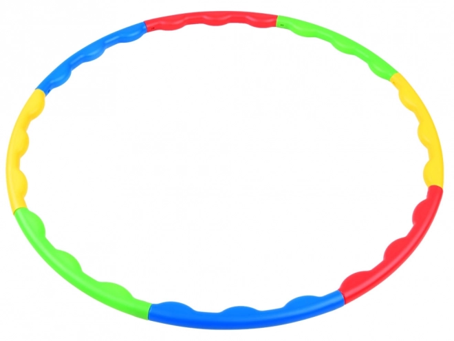 Farverig sammenfoldelig hula hop ring