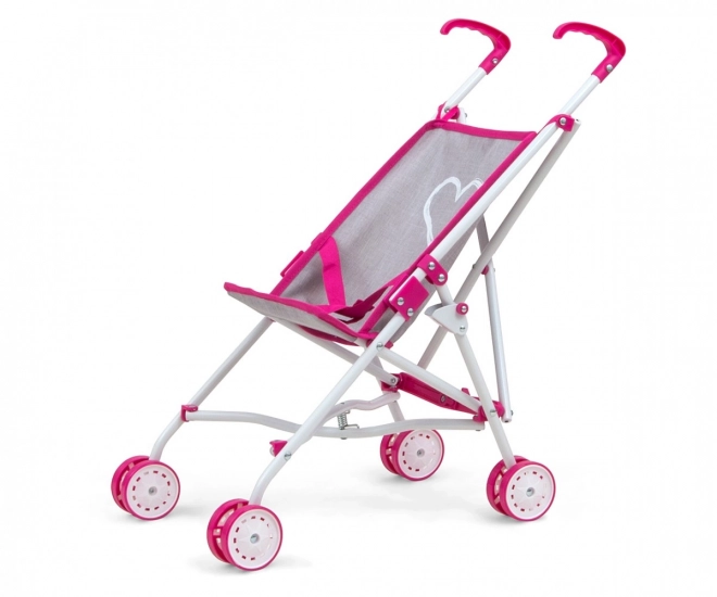 Barnevogn til dukker Milly Mally Julia Prestige Pink