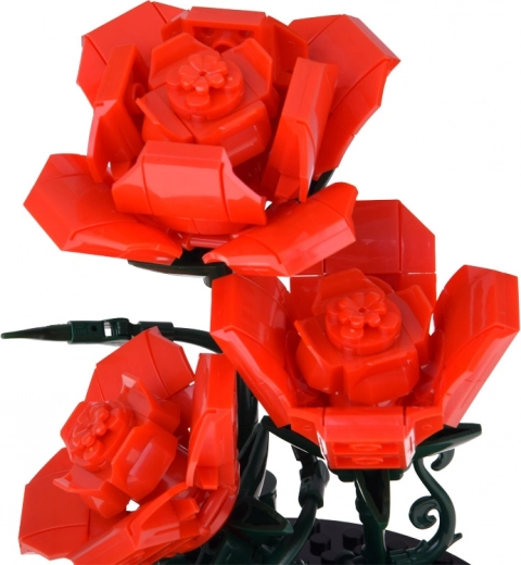 Detaljeret blomst med realistiske former