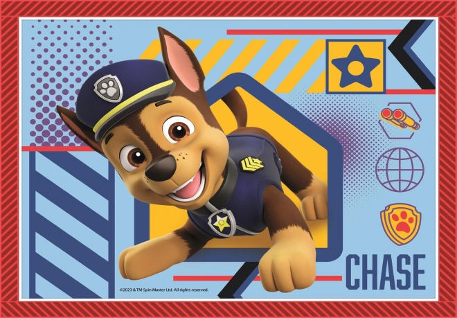 Puslespil 4i1 Paw Patrol