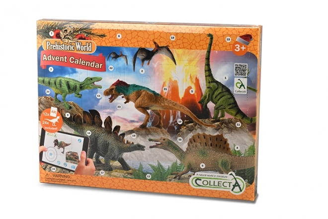 Adventkalender med dinosaurer