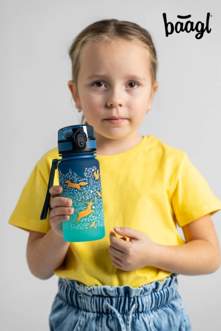 BAAGL Tritan-flaske til drikke Gradient Skov 350 ml