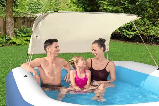 BESTWAY Pool 254x178x140cm med tag