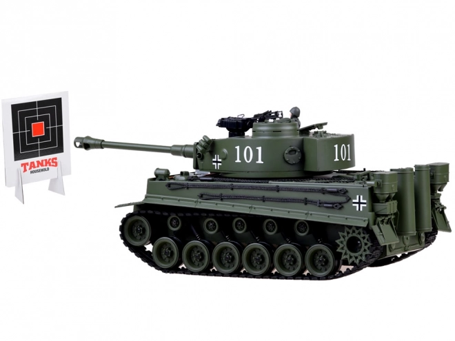Stor tysk Tiger 45cm med fjernbetjening RC0252ZI