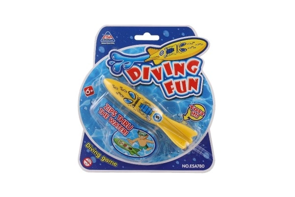 Torpedo til dykning plast 13 cm