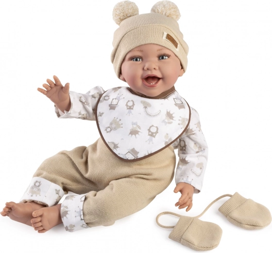 Bevægelig og kan sidde