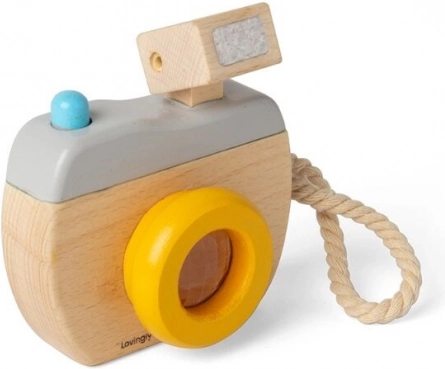 Bigjigs Toys trækamera med blitz