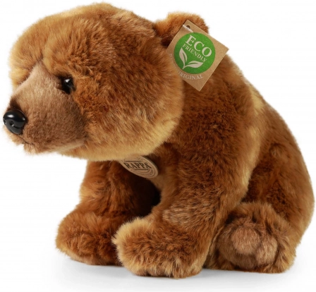 Rappa plysbjørn grizzly 30 cm miljøvenlig