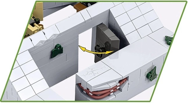 Bunker Regelbau 667 fra COBI-klodser