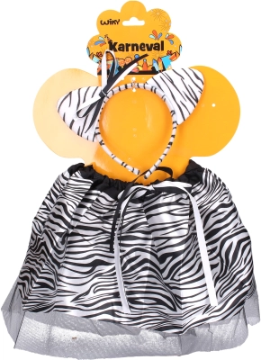 Karnevalkostume zebra til børn