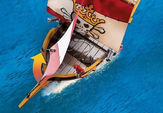 Pirates PLAYMOBIL piratsk skib med figurer