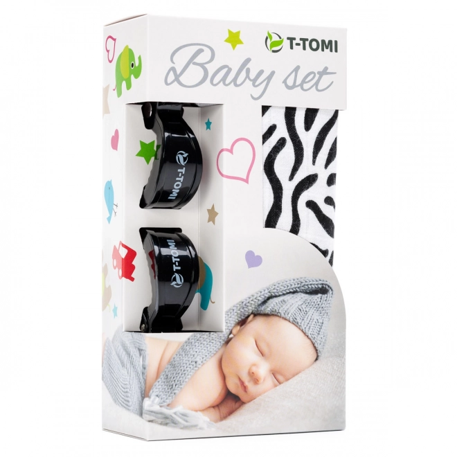 T-TOMI BABY SÆT - Zebra