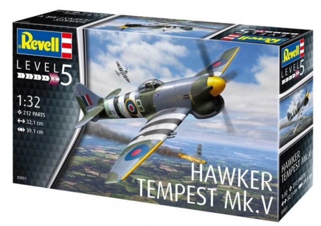 Revell Hawker Tempest Mk.V 1:32 model fly