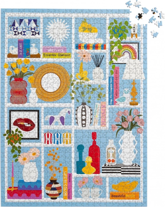 GALISON Puslespil Jonathan Adler - Shelfie 1000 brikker