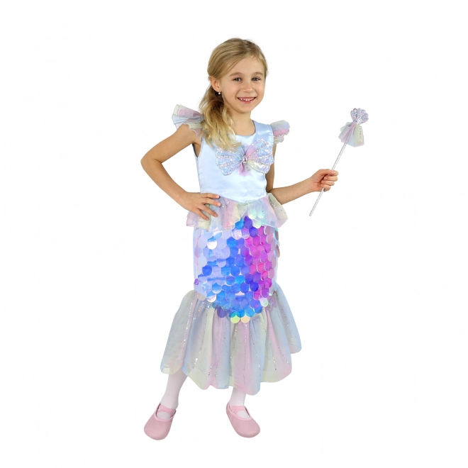 Børnekostume havfrue (S)