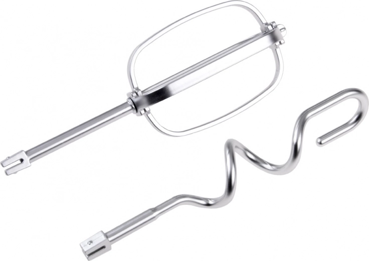 To udskiftelige tilbehør og skål med i pakken