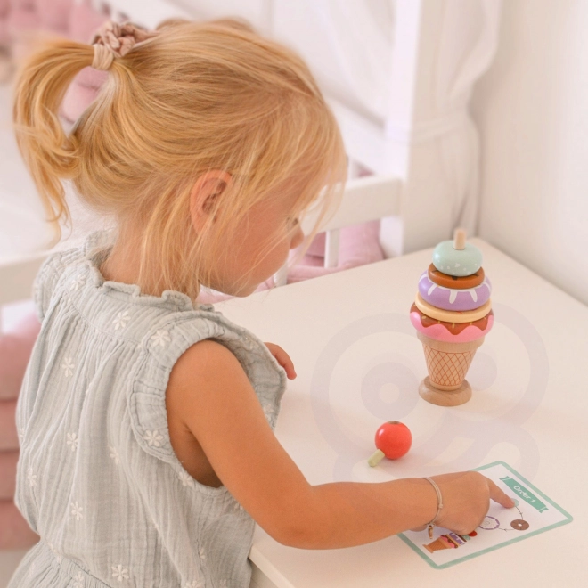 Woopie Green træis Montessori isbutik