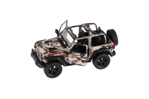 Auto Jeep Wrangler Camo udgave metal/plast 13cm