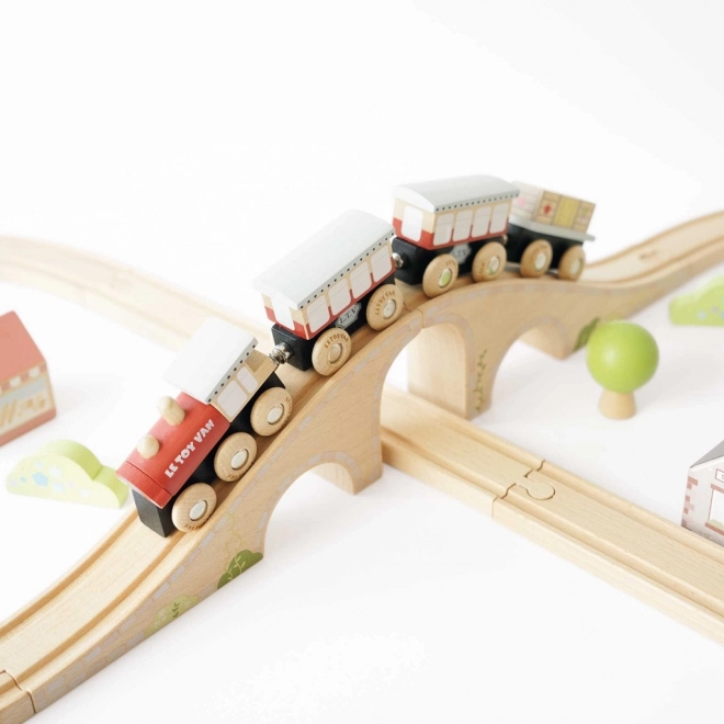 Le Toy Van træjernbanesæt til børn