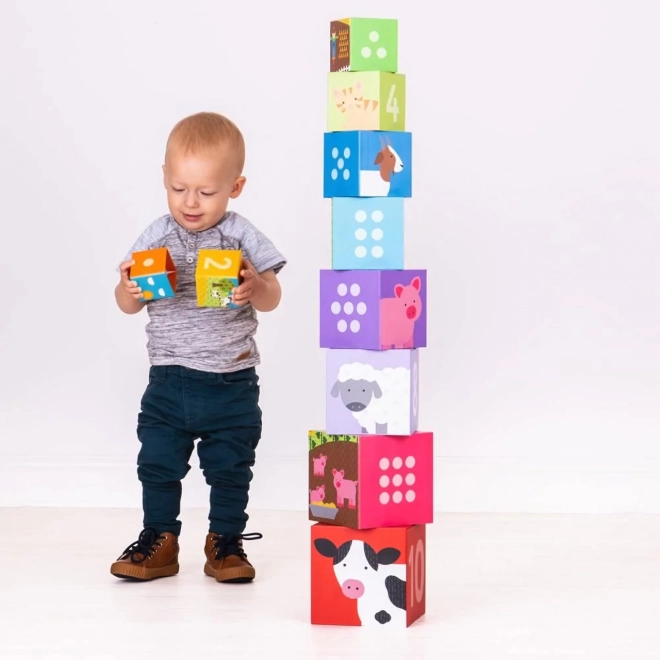 Bigjigs Toys Didaktiske klodser gård