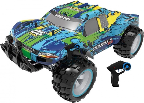 RC bil 1:18 DOUBLE EAGLE buggy 4x4 grøn – høj hastighed
