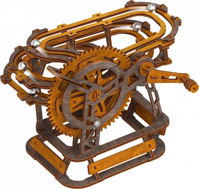 Træ 3D-puslespil Kuglebane Mini fra Wooden City