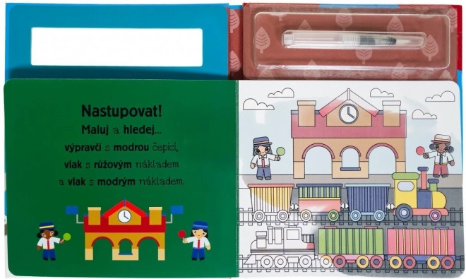 Svojtka & Co. Maleri med vand: Tog