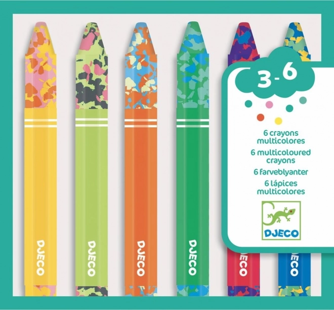 DJECO Regnbuevoksfarver
