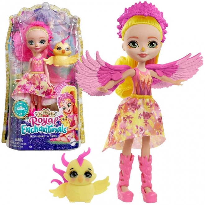 Lalka Enchantimals med kæledyret Fønix