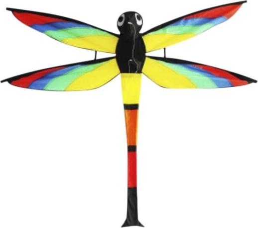 Flyvende libelle-drage (110 × 144 cm)