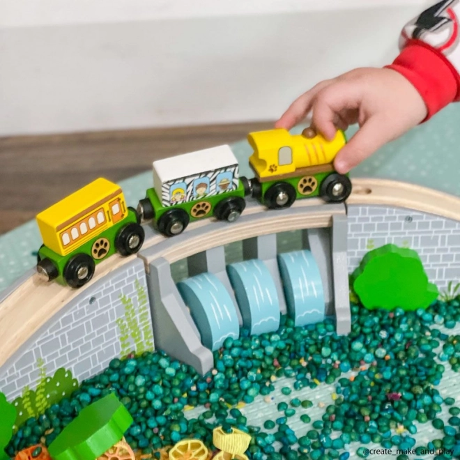 Bro med vandfald Bigjigs Rail