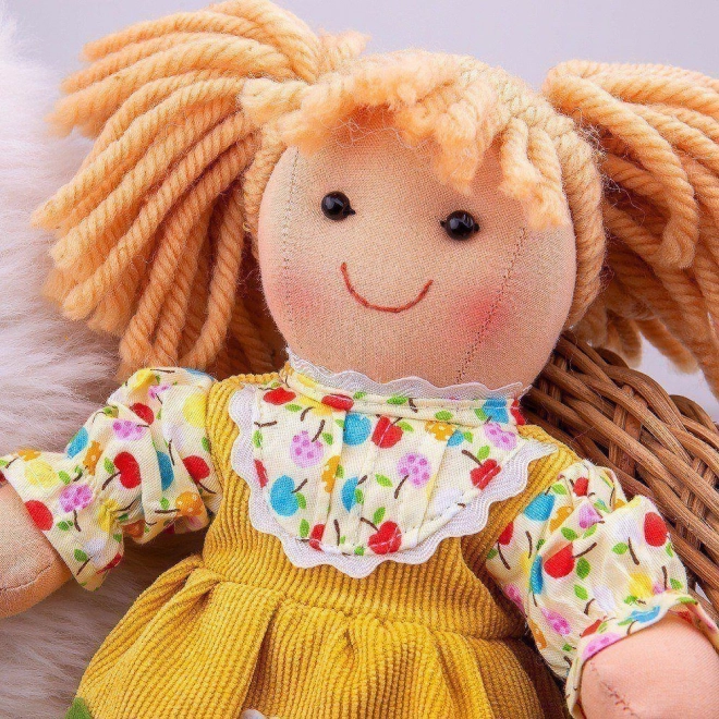 Bigjigs Toys Stoffdukke Daisy 28 cm