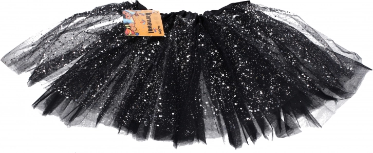 Karnevals nederdel 30 cm trelags