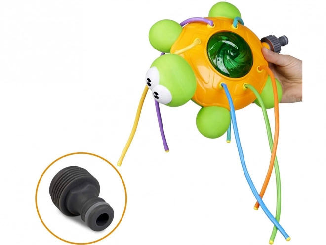 Farverig vandsprinkler til leg ZA4280